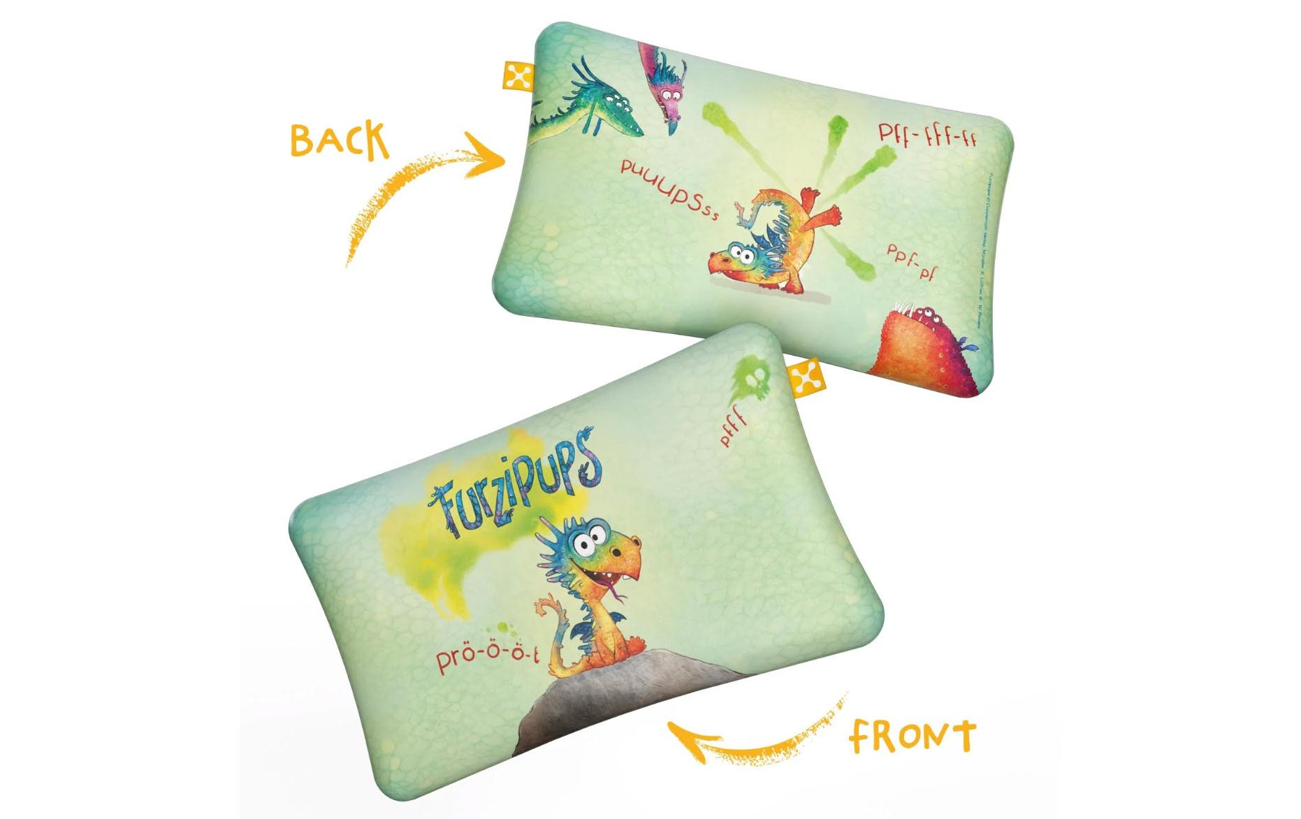 Kinder Kopfkissenbezug Comfort Furzipups 50 x 32 cmKissenhülle