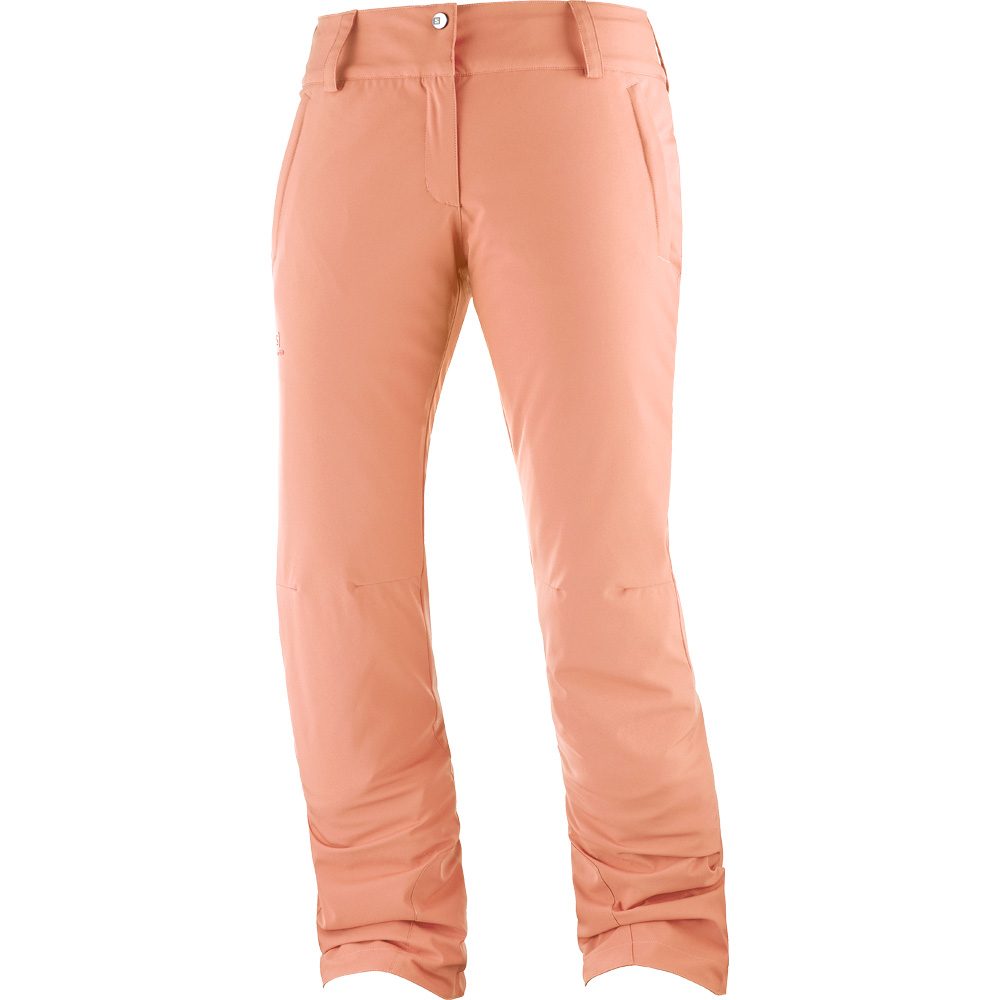 Salomon Strike Pant Schneehose Damen tropical peach