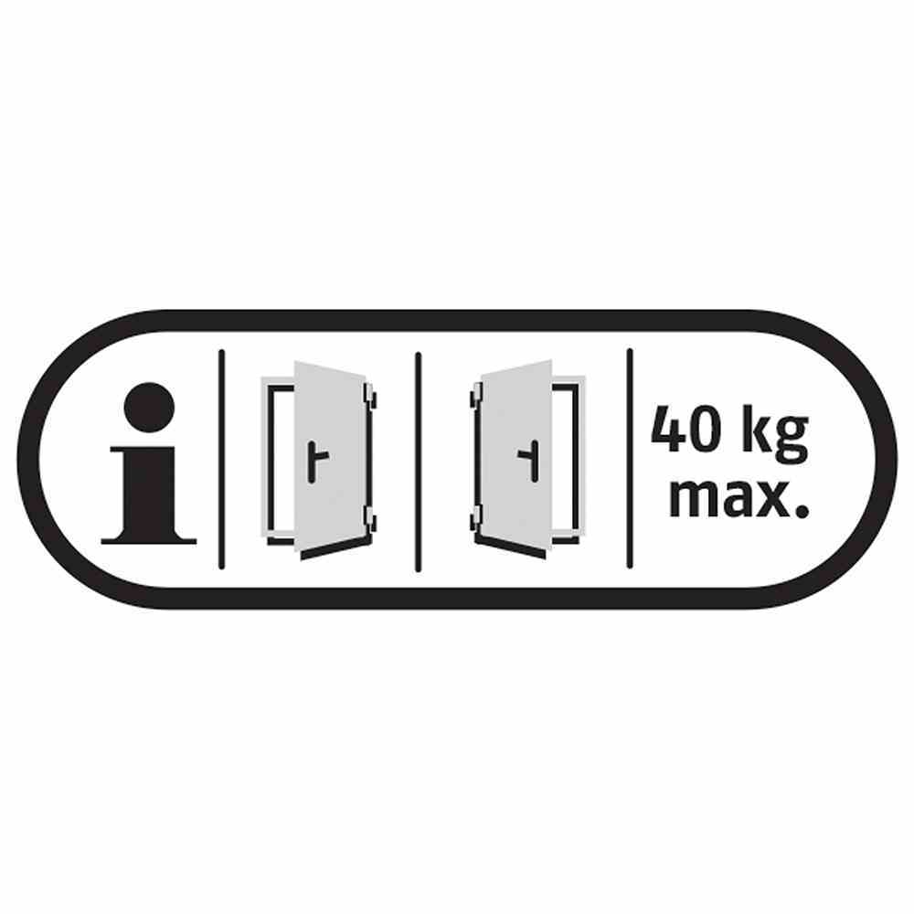 ABUS Türschließer ACC1140AL - silber - Metall
