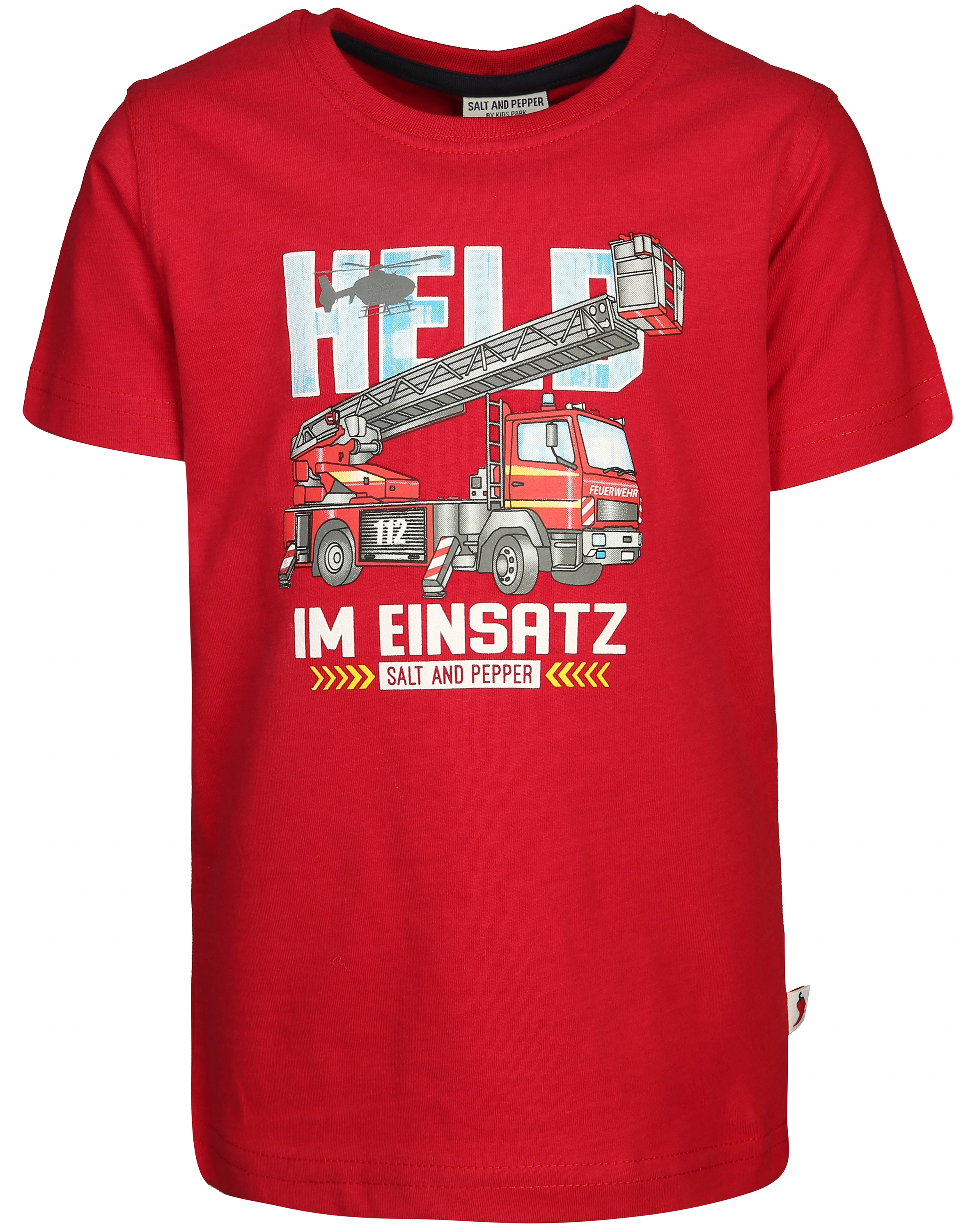 T-Shirt HELD IM EINSATZ in fire red