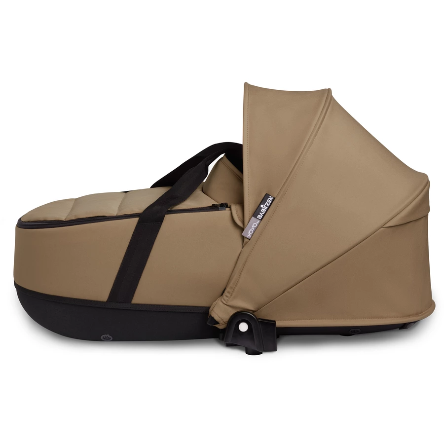 BABYZEN Kinderwagen YOYO2 0+ Black mit Liegewanne Toffee