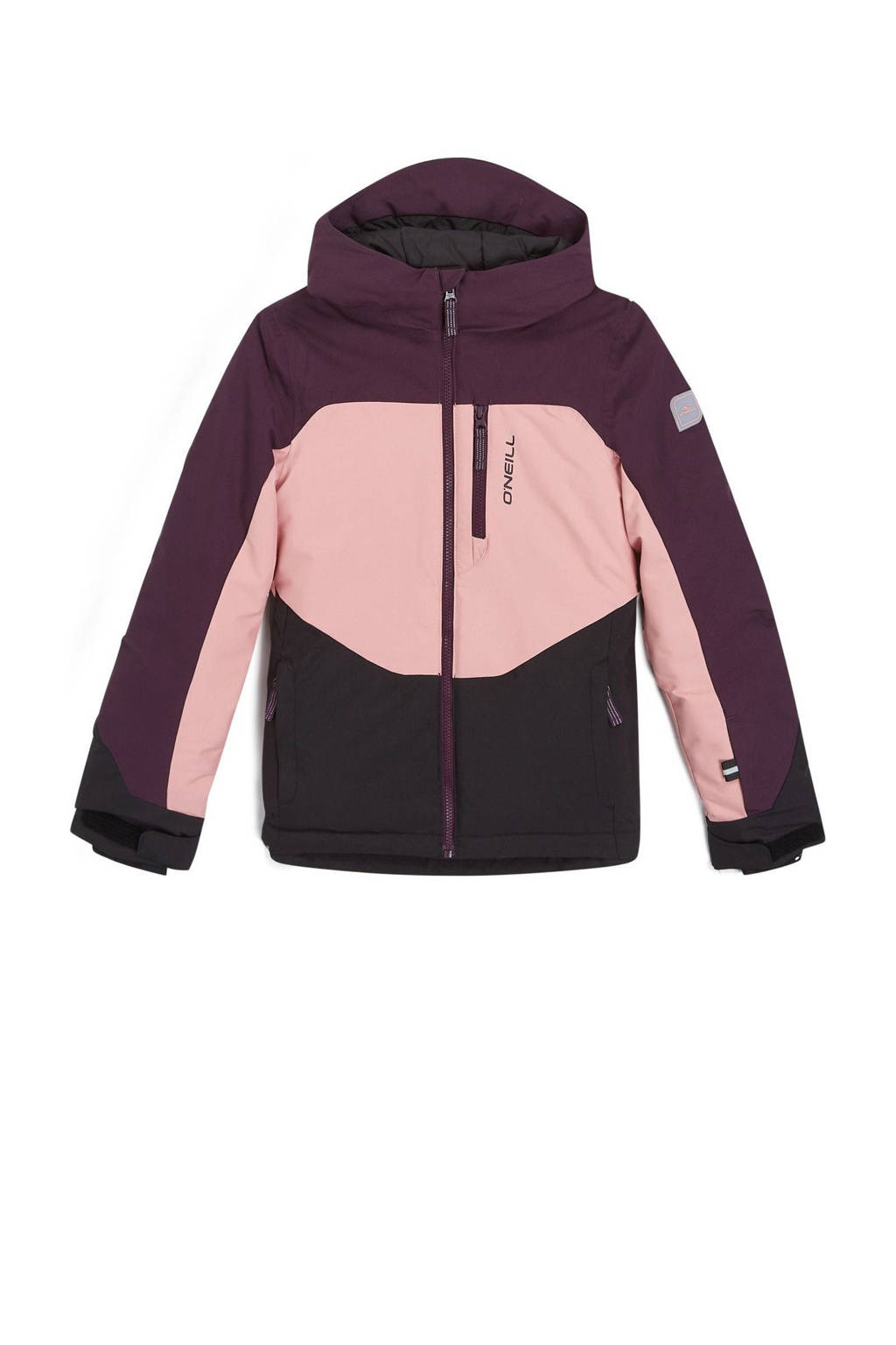 O'Neill ski-jack CARBONITE donkerpaars/roze/zwart