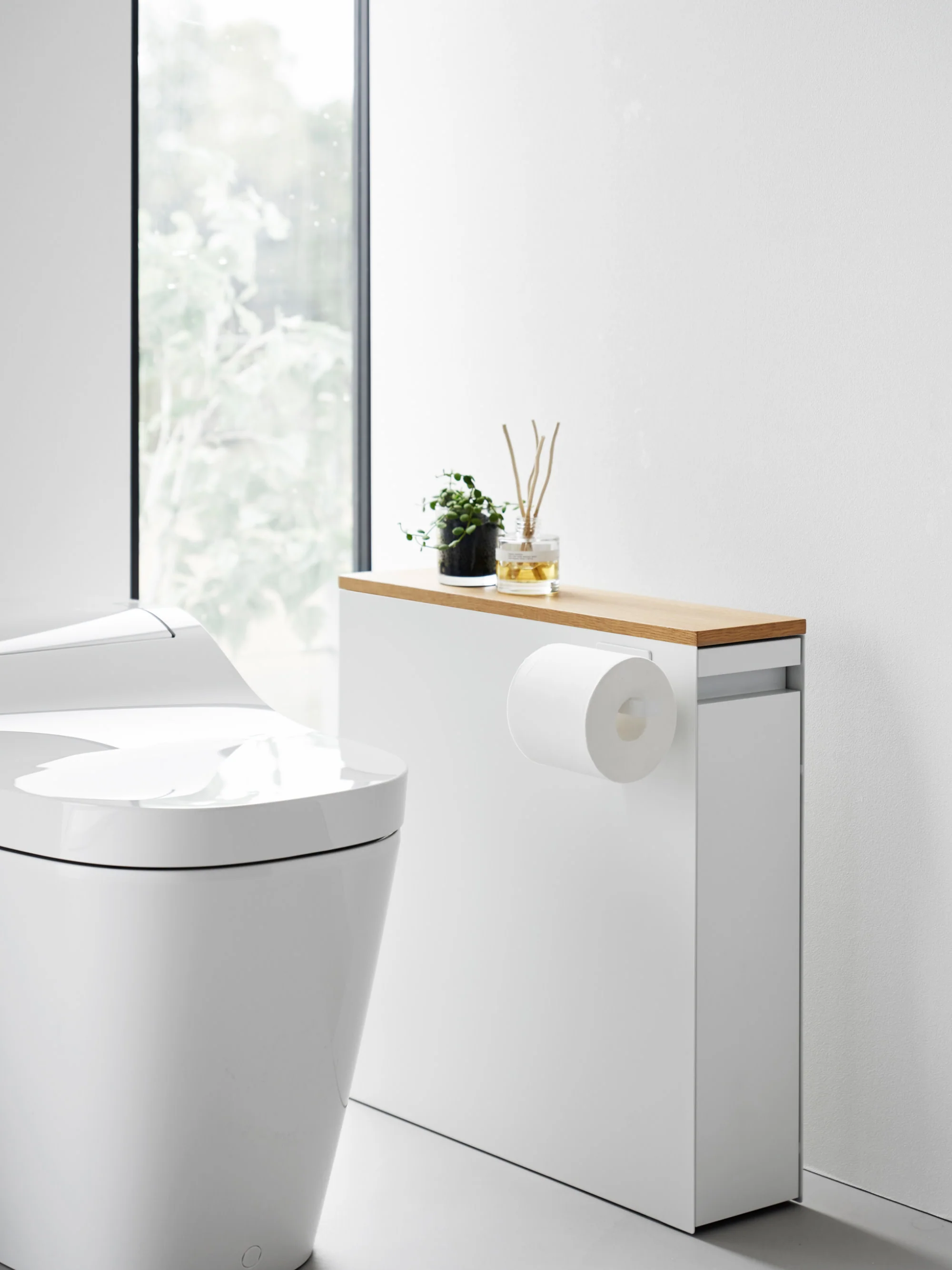 Magnetische toiletrolhouder Tower
