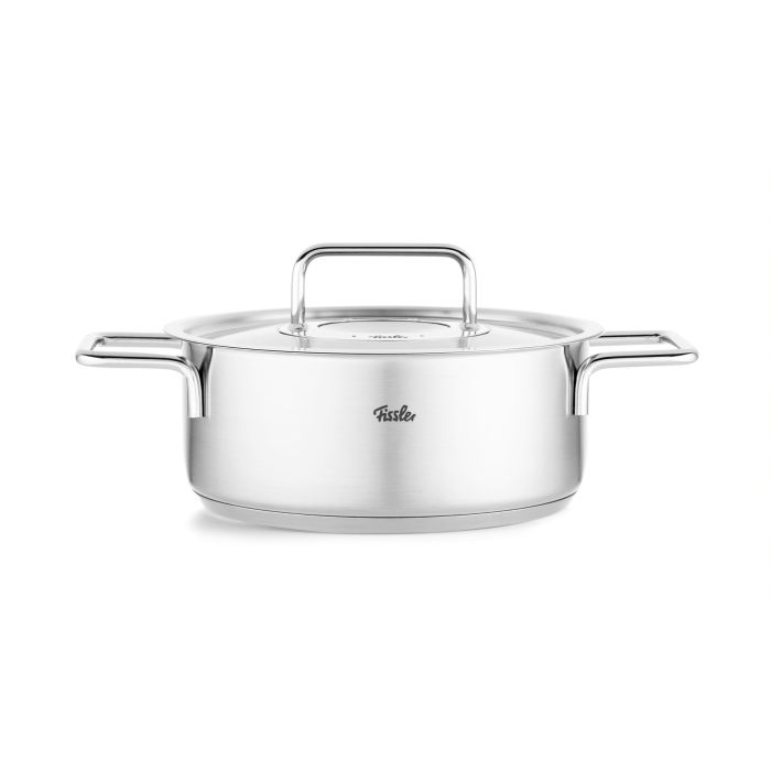 Fissler Pure Collection Bratentopf 20 cm mit Metalldeckel