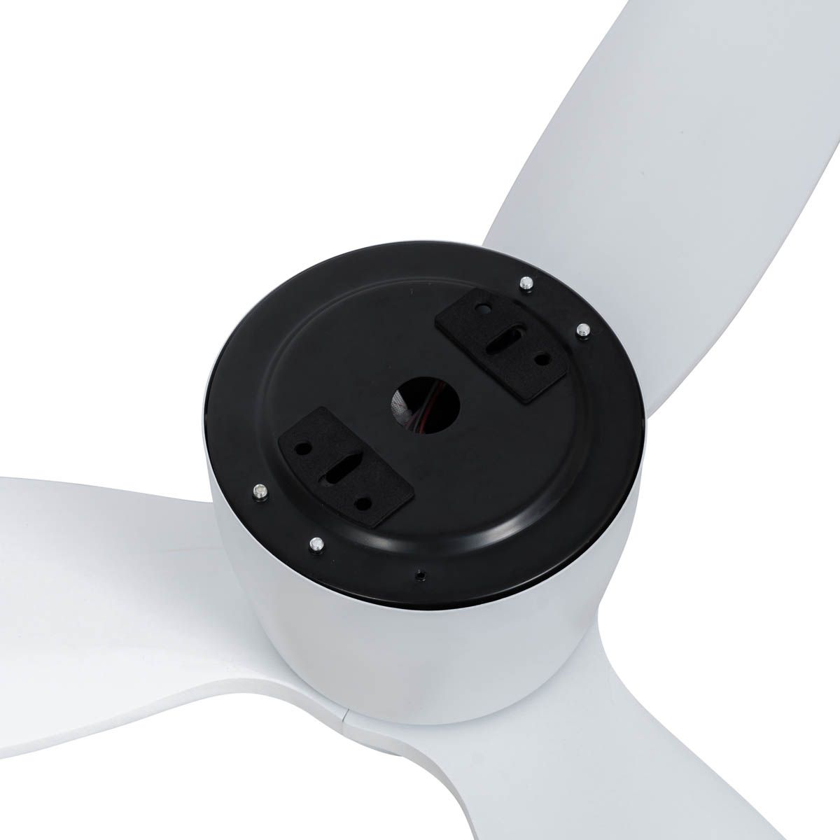 Plafondventilator wit 132cm incl. LED dimbaar met afstandsbediening - Sofio