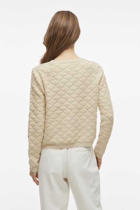 Vila beige dames vest
