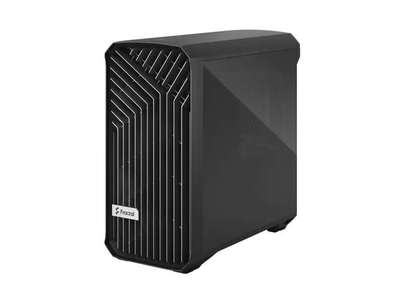Fractal Design Torrent Compact - Tower - udvidet ATX - ingen strømforsyning (ATX) - sort TG mørk tone - USB/Lyd
