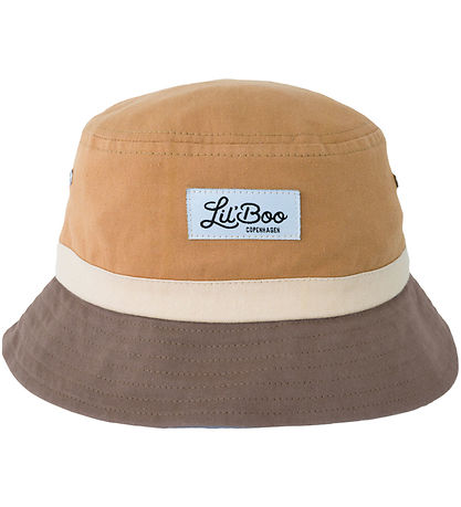 Lil' Boo Copenhagen Sommerhut - Block - Braun