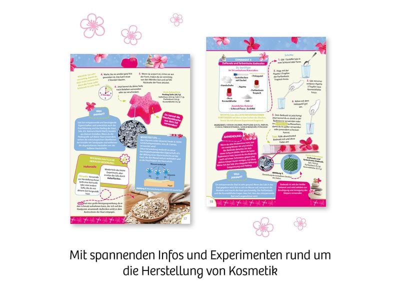 Kosmos Experimentierkasten Kosmetik-Studio Pflegeprodukte ganz einfach selbst herstellen