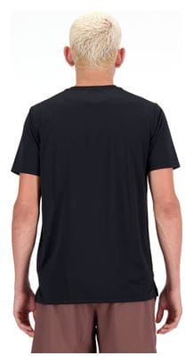 Maillot manches courtes New Balance Sport Essentials Noir Homme