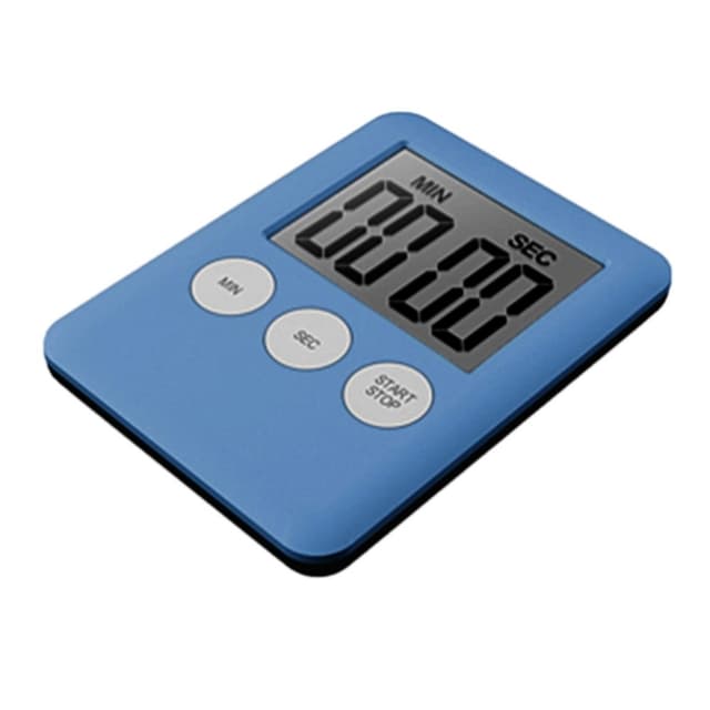Tynd Køkken Timer Timer Storskærm Digital Magnetisk Nedtælling