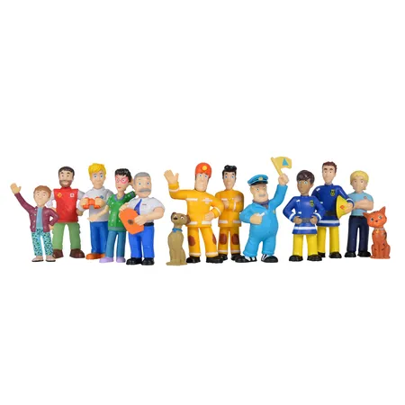 Simba Feuerwehrmann Sam Sammelfiguren Serie 2, 1 Stück, 12-fach sortiert