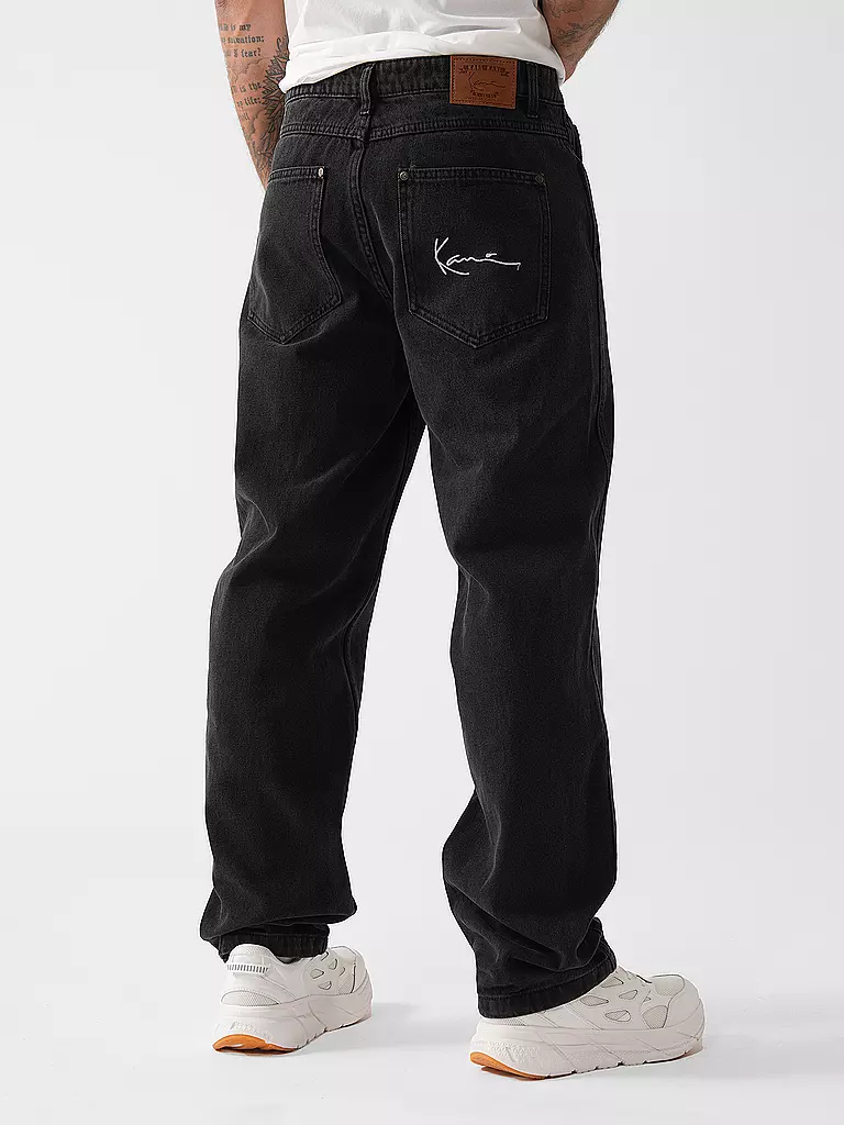 KARL KANI Jeans Baggy Fit  schwarz