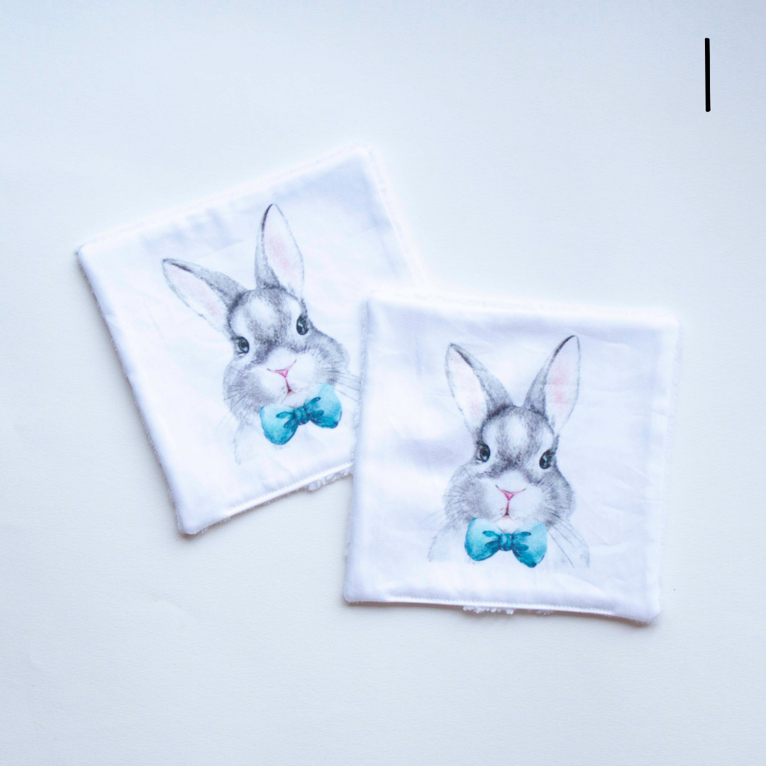 Lingettes lavables XL - lot de 2 - motif 1