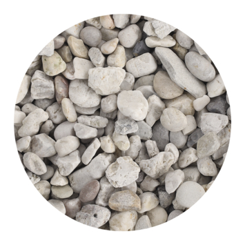 Stonewish Wit grind 16-32 mm - zak á 25 kg