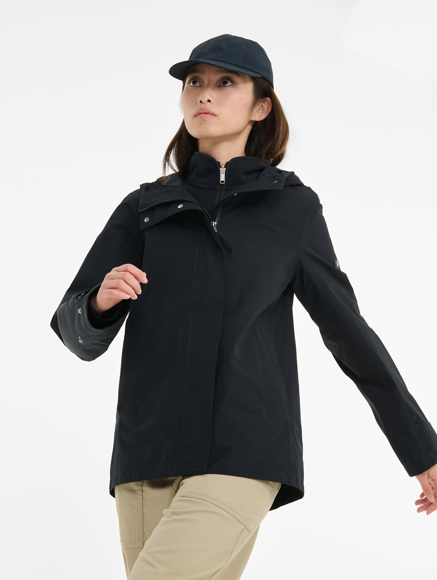 Parka courte GORE-TEX NOIR