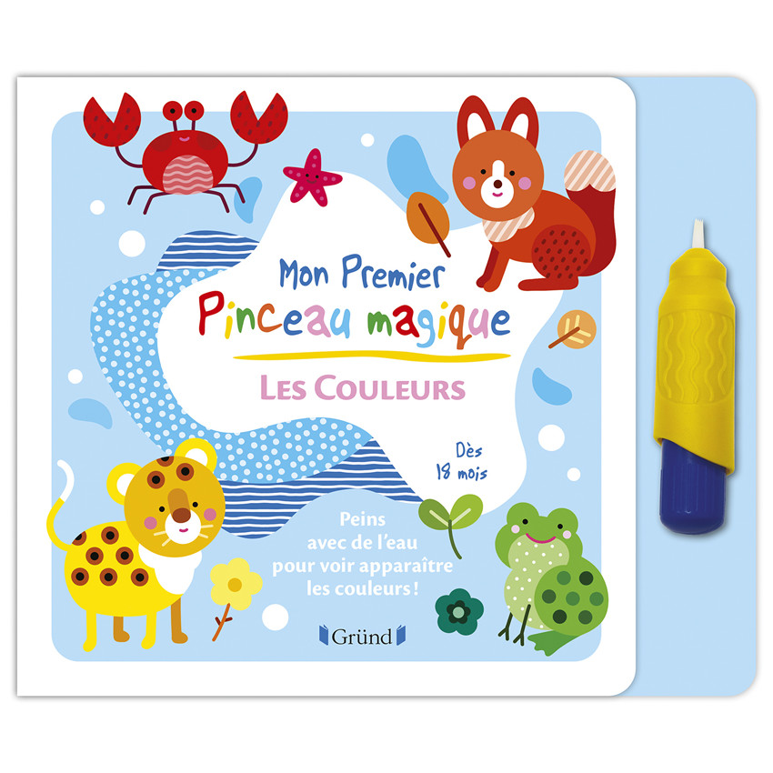 Livre Mon Premier Pinceau magique Les couleurs