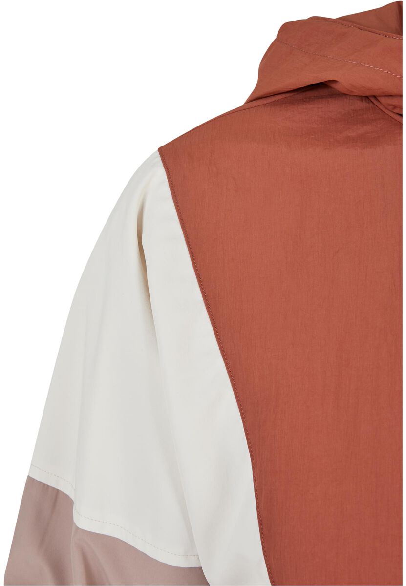 Veste Courte Tricolore Crinkle | Urban Classics Haut de survêtement