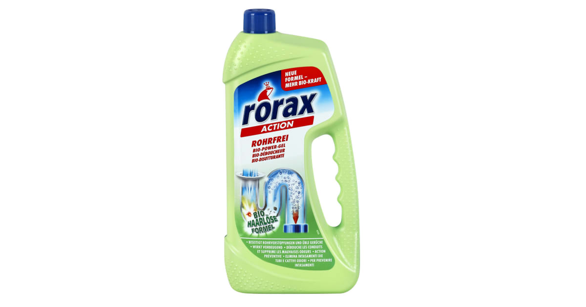 Rorax Bio Rohrfrei Power Gel