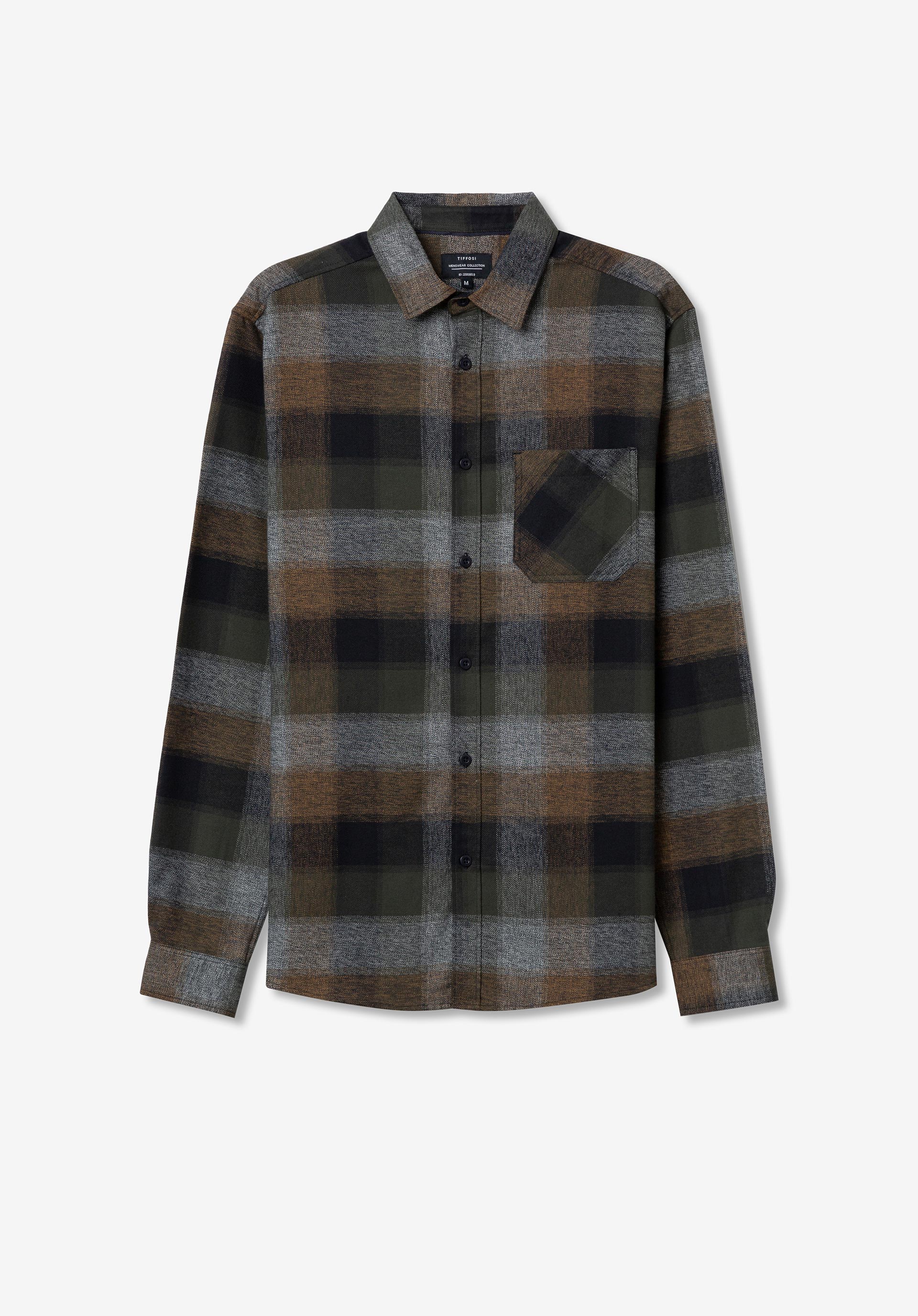 Camisa Regular Fit Xadrez Flanela