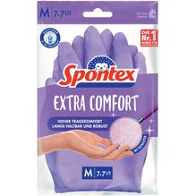 Gant en latex Extra Comfort, taille: L, lilas- La paire