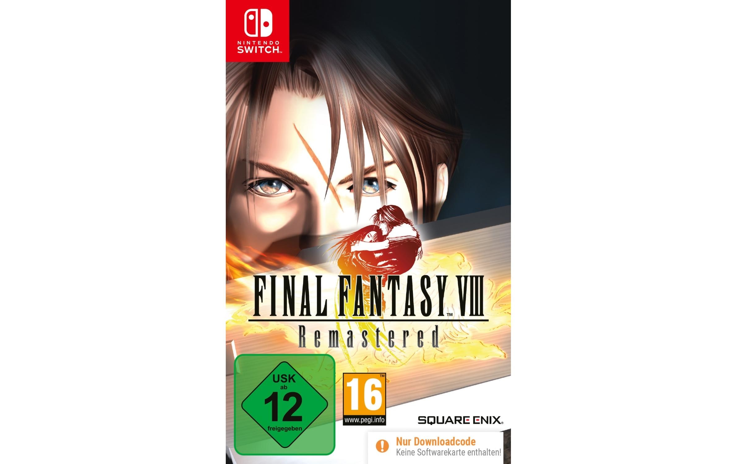 Final Fantasy VIII – Remastered [NSW] (Code in a Box)Abenteuerspiel für Nintendo Switch