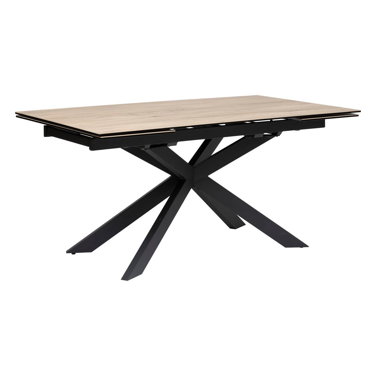 TABLE A MANGER EXTENSIBLE BOOT BEIGE D.160X90X76CM