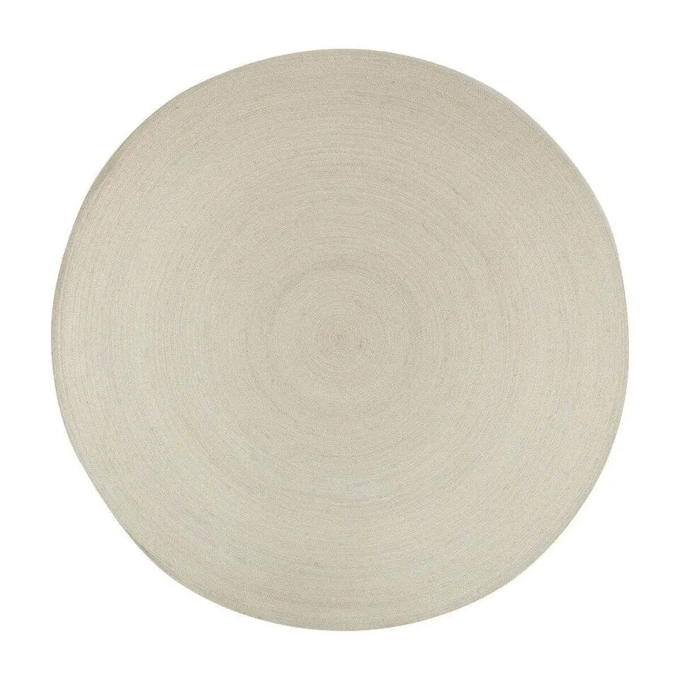 Interieur05 rond vloerkleed Gapo wit - 180 x 180 cm