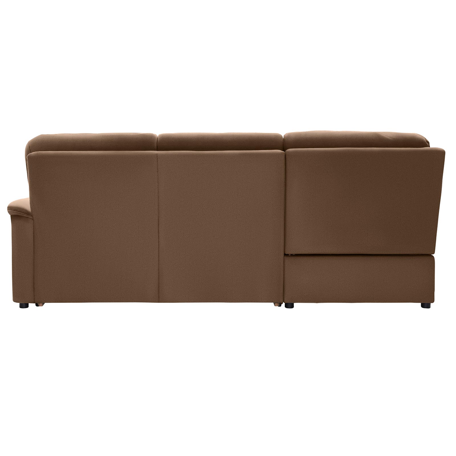 polsterpower Ecksofa - Holiday mandel - Basismodell - Ottomane links