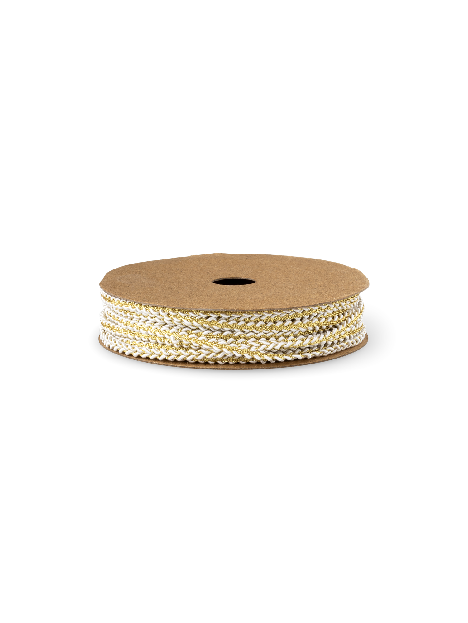 Gavebånd | 3 mm x 5 m. | Gold, White