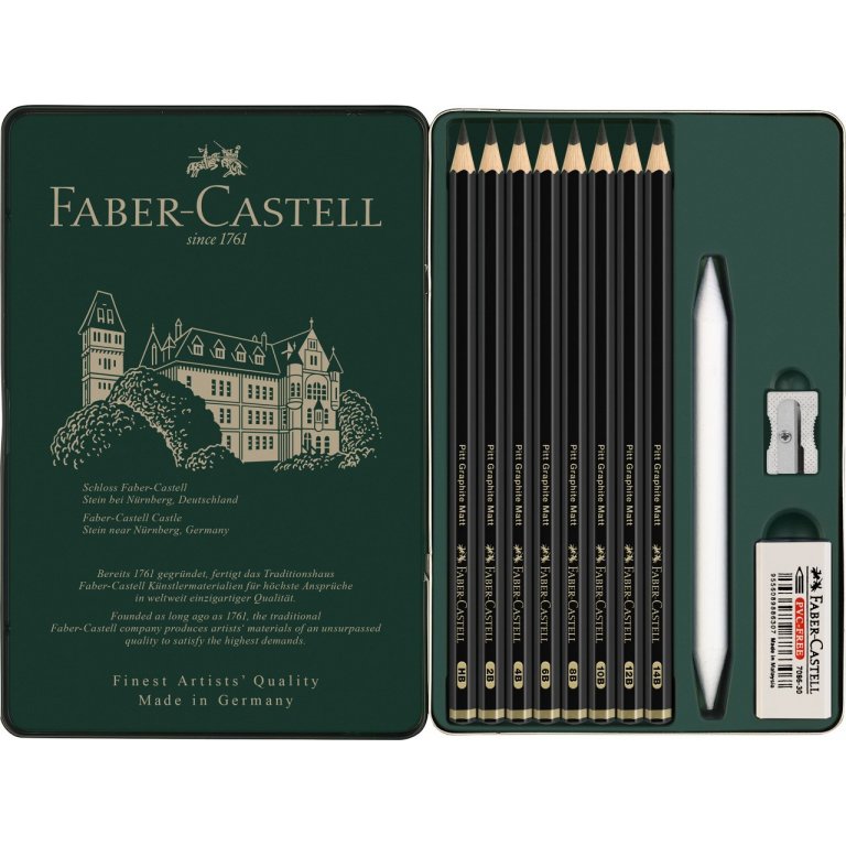 Faber-Castell Bleistift Pitt Graphite Matt, Set