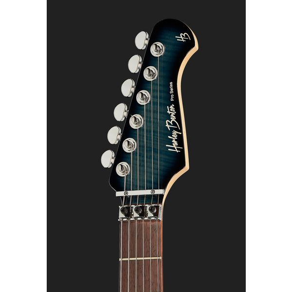 Harley Benton Fusion-III HH FR EB FBL w/Case