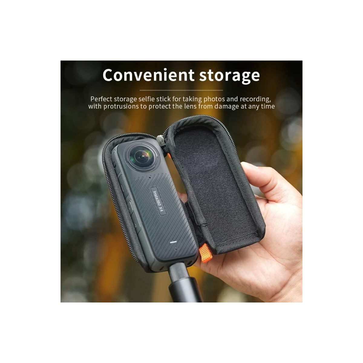 Cynova Storage deksel for Insta360 X4