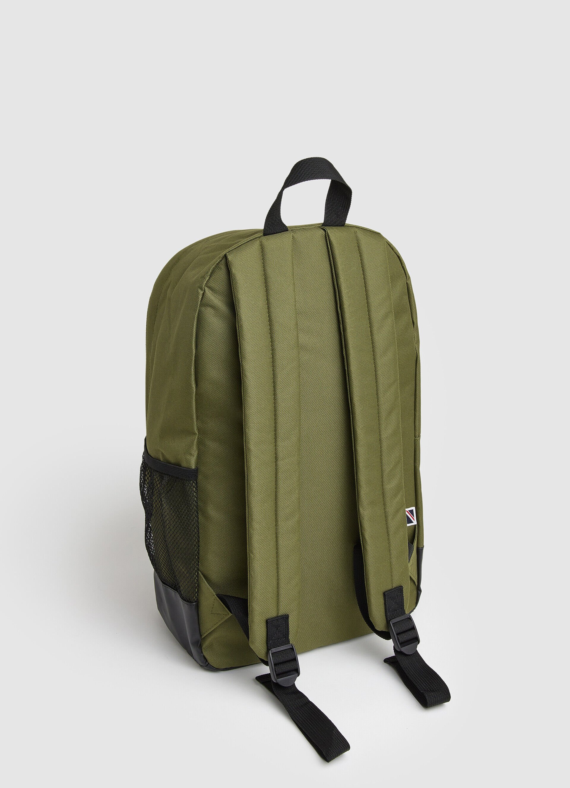 Mochila de viagem com logotipo estampado - verde-esmeralda, tamanho único