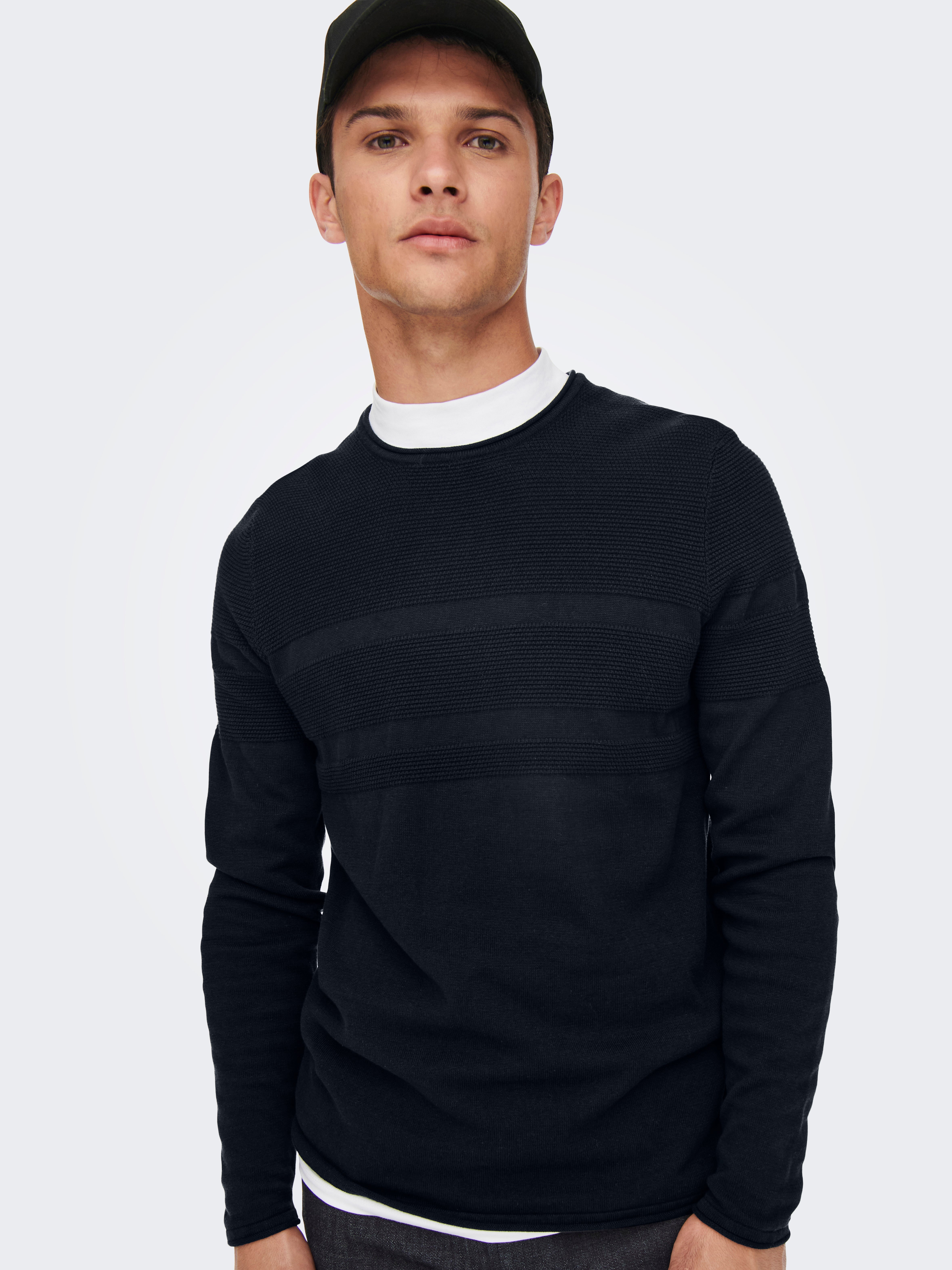 ONSBACE Pullover Dark Navy