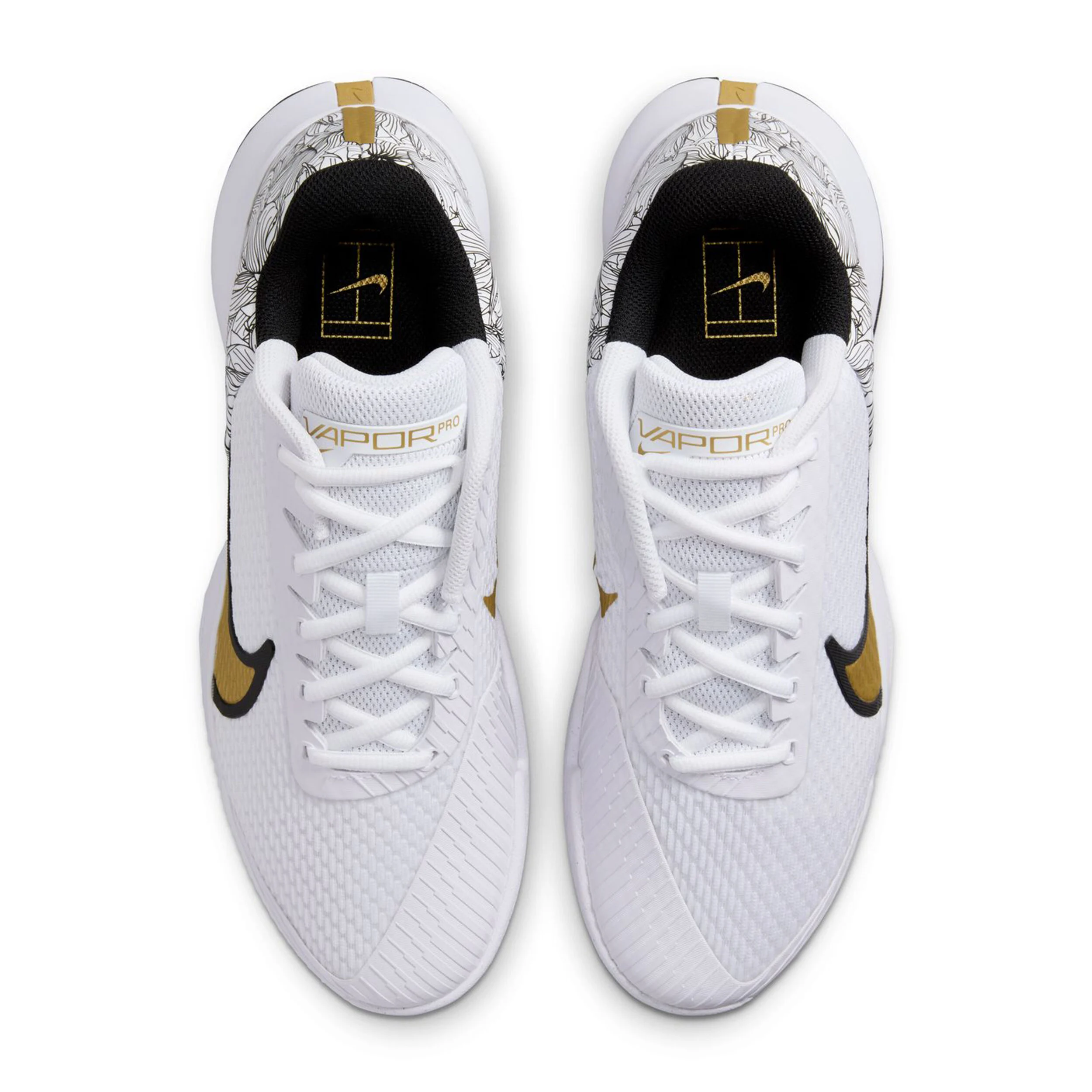 Nike Air Zoom Vapor Pro 2 Magnolia Chaussures Toutes Surfaces Hommes - Blanc , Noir