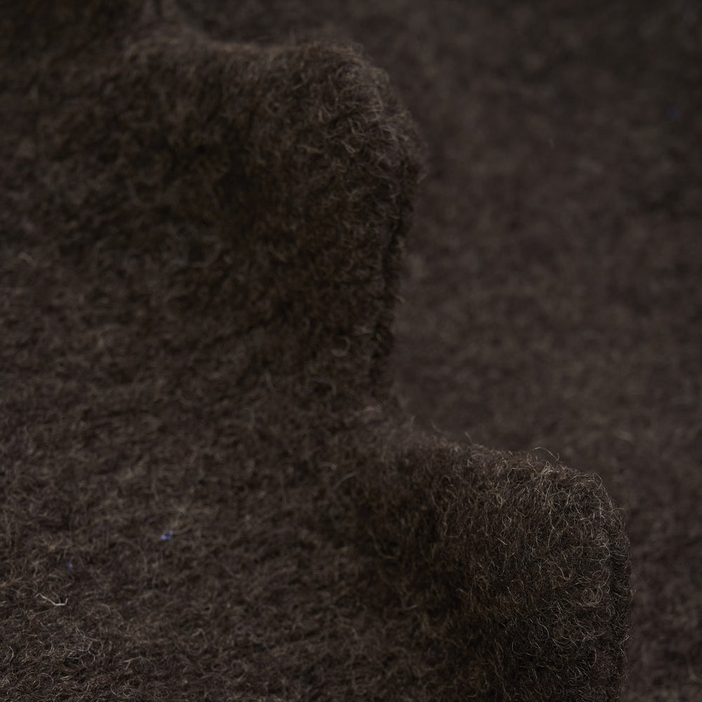 Køb Huttelihut Dark Brown Melange Elefanthue Triangles Uld