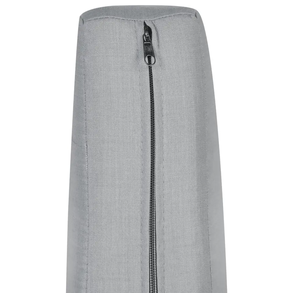 KIATO - Tuinbank 3-zits - Donkergrijs - Aluminium