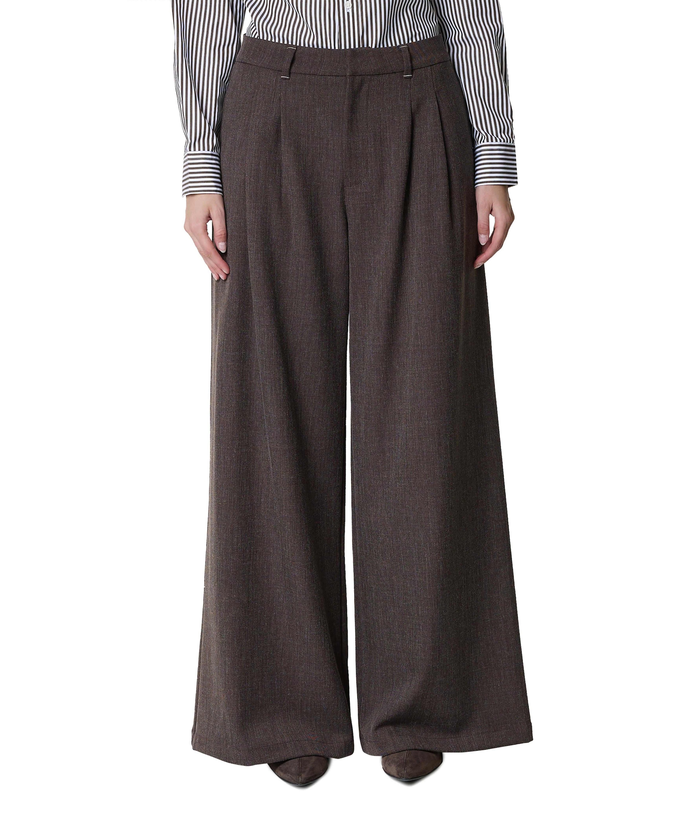 ELEH Pantalone dames pantalon bruin