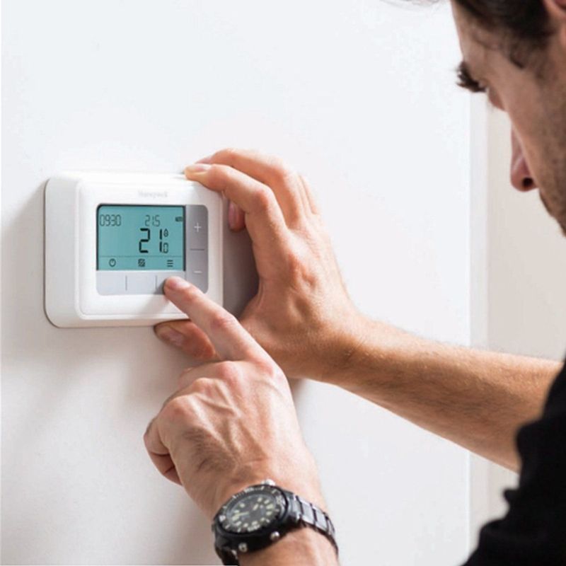 Honeywell T4R Draadloze Klokthermostaat