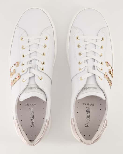 Nero Giardini E409967D-707 Schnürschuhe in Weiß