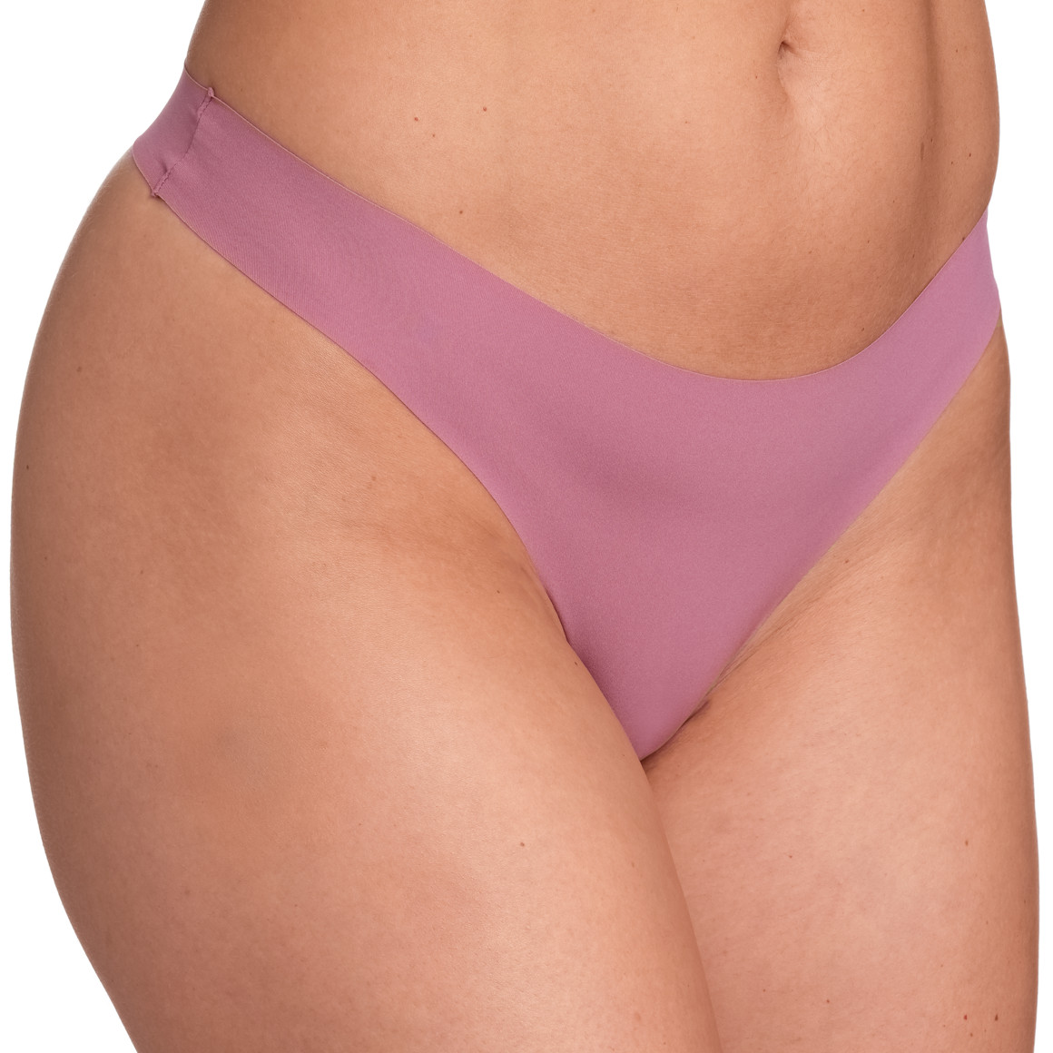 Gina Benotti Damen Seamless-String im Basic-Look beere