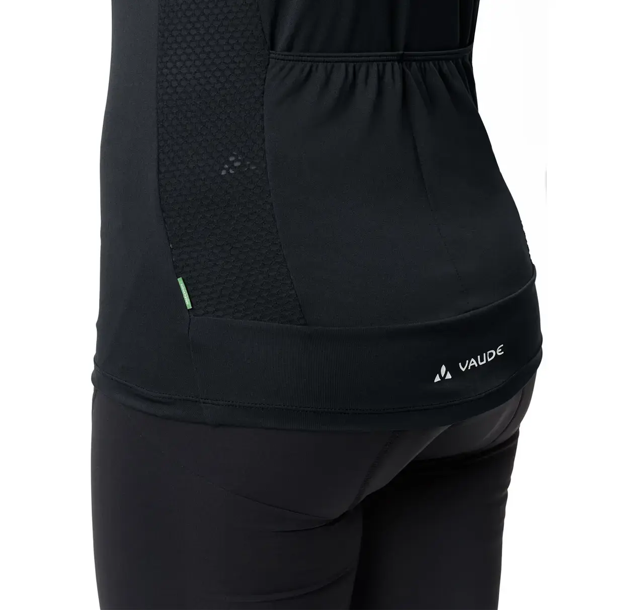 VAUDE Matera FZ Fietsshirt Korte Mouwen Paars/Wit/Zwart Dames