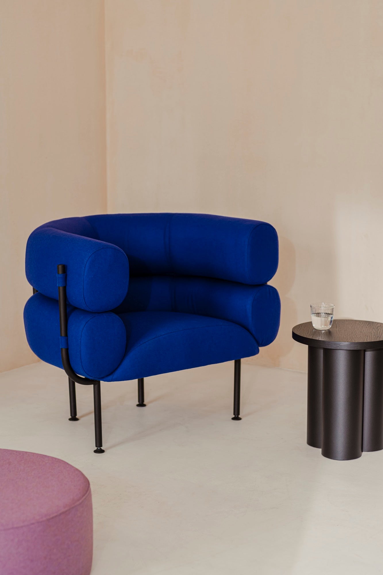 noo.ma UBI Fauteuil - Blueberry Pie Wool