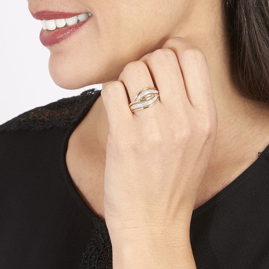 Bague Enora Or Jaune Diamant