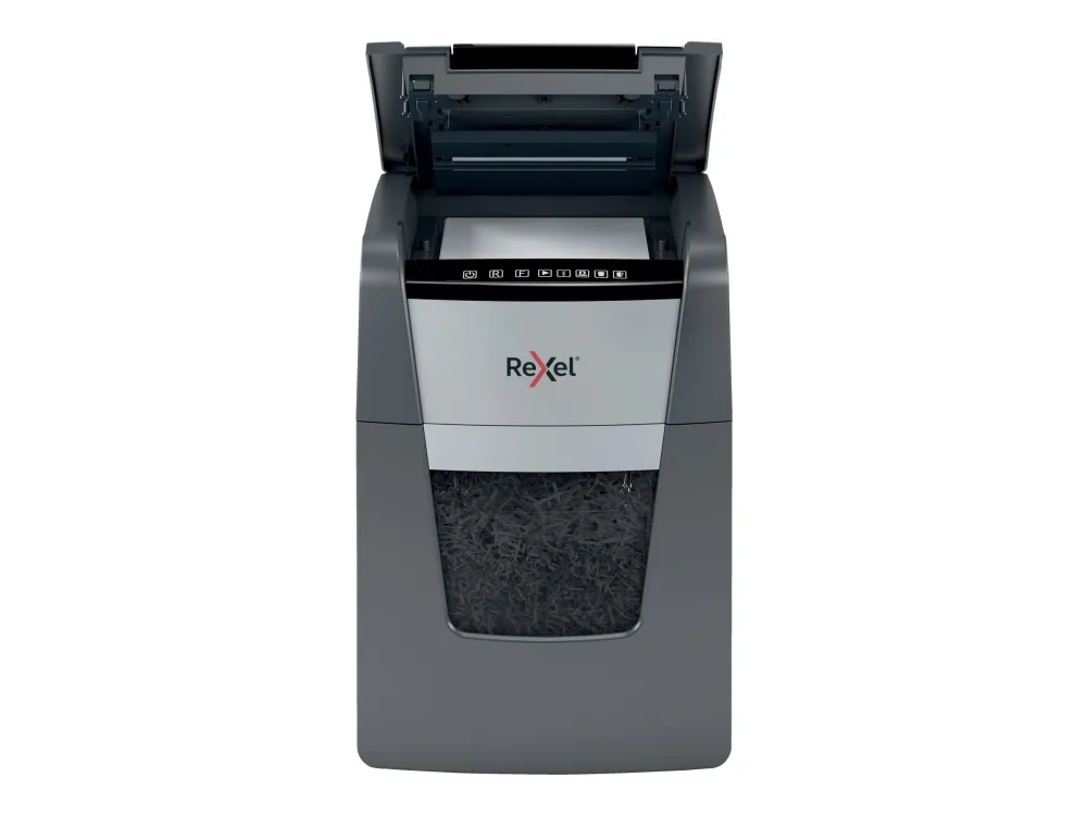 Makulator Rexel Optimum AutoFeed  100X krydsmakulering 4x28 mm (P-4)