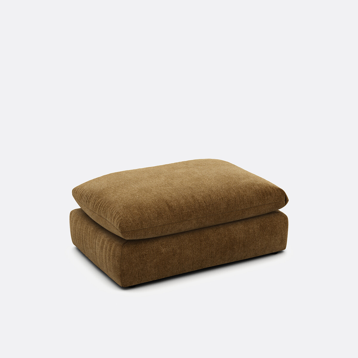 LA REDOUTE INTERIEURS<br>Puff modular, poliéster salpicado, Malo