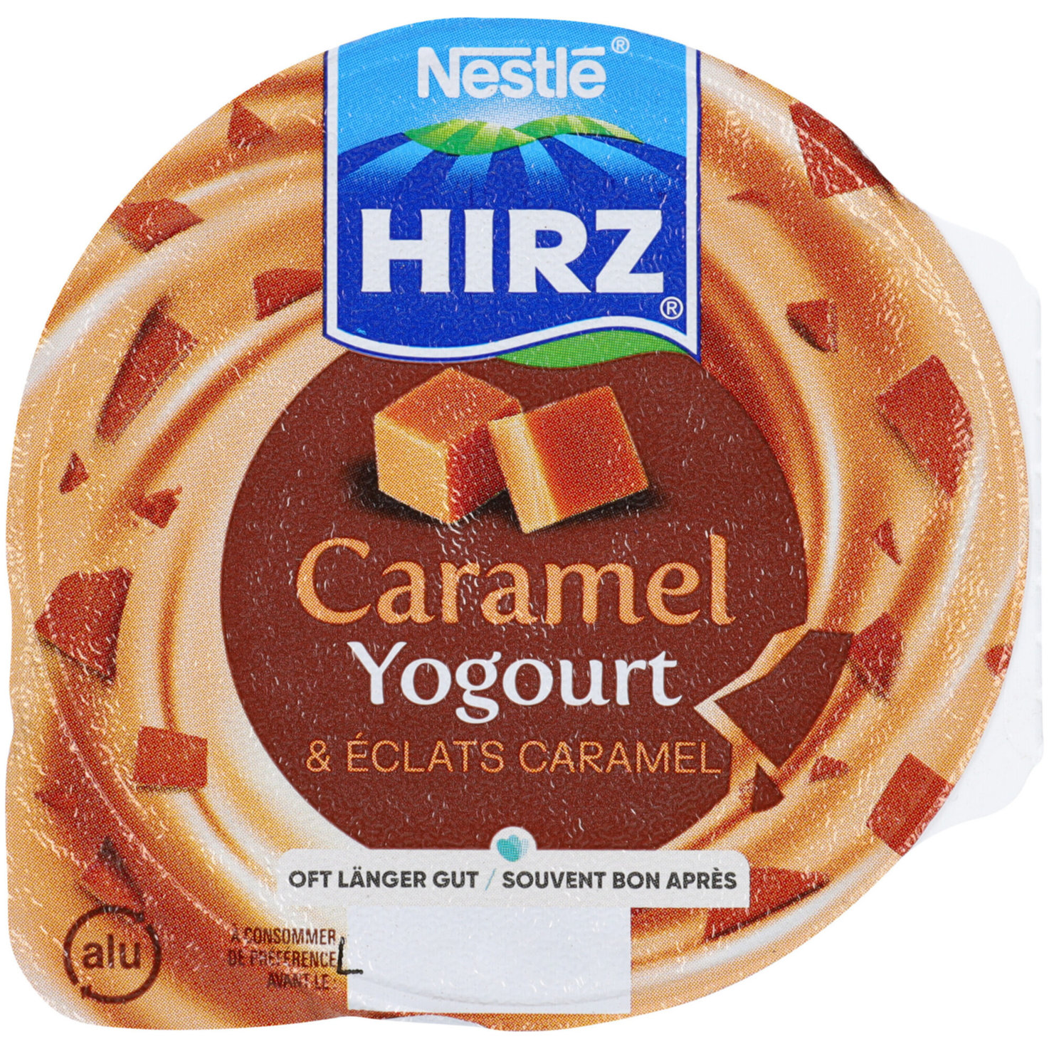 Hirz Joghurt Caramel 2x180g