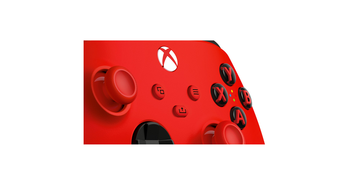 MicrosoftXbox Wireless Controller - Pulse Red  (Rood, Bluetooth)