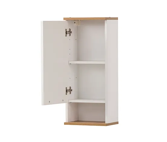 Hängeschrank »Jelda«, matt weiß und Eiche-Dekor
